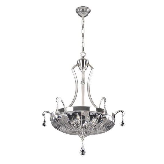 Allegri by Kalco Lighting 028552-017-FR001 Orecchini 6 Light Round Pendant in Ch