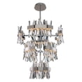 thumbnail image 1 of Allegri 030259 Glacier 36" Wide Led Crystal Chandelier - Brushed Champagne Gold, 1 of 1
