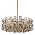 thumbnail image 1 of Allegri 036655-Fr001 Piazze 8 Light 22" Wide Semi-Flush Drum Ceiling Fixture - Brushed, 1 of 2