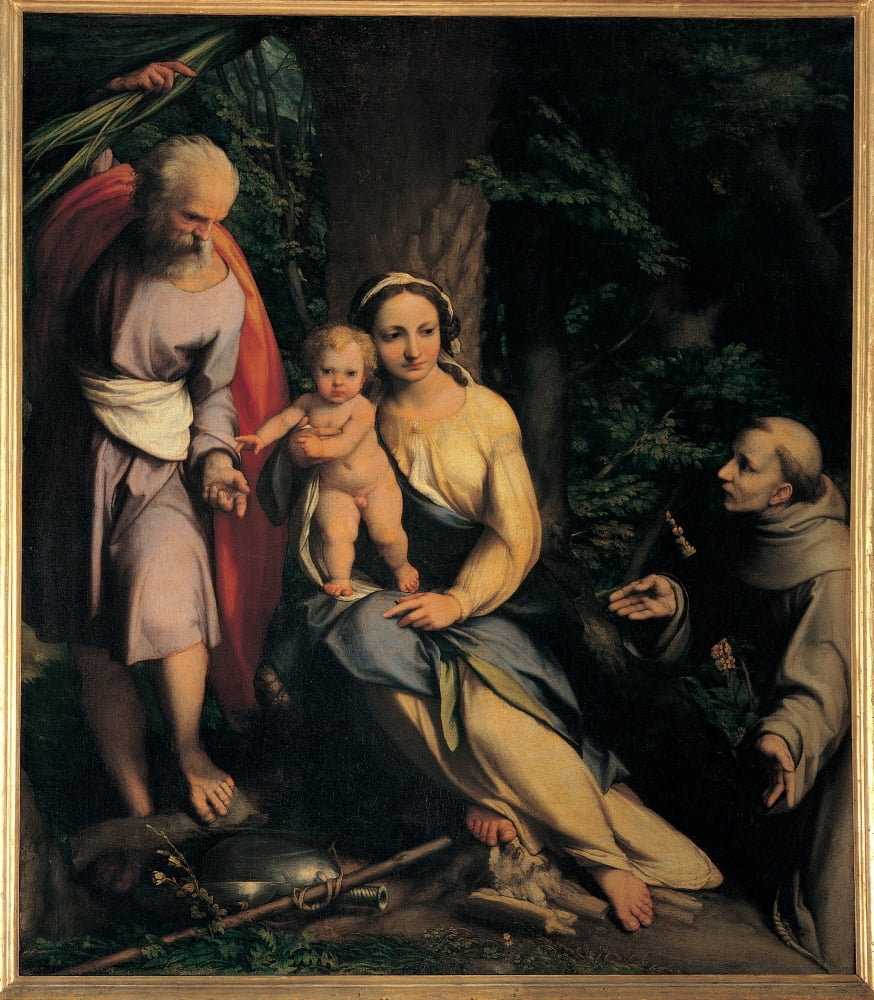Allegri Antonio Known As Correggio Canvas Art - (18 x 24)