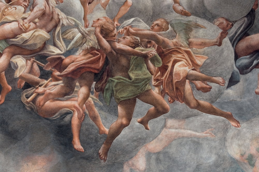 Allegri Antonio Known As Correggio Canvas Art - (36 x 24)