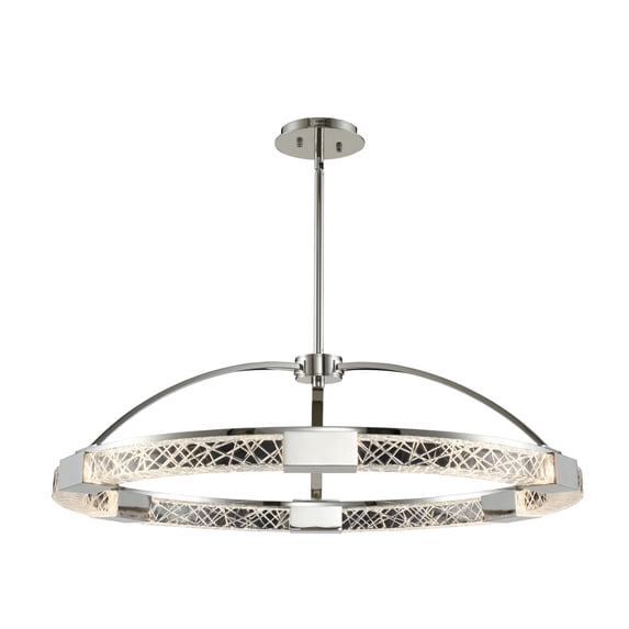 034851-046-FR001-Allegri Lighting-Athena - 32 Inch 48W LED Pendant Athena - 32 Inch 48W LED Pendant