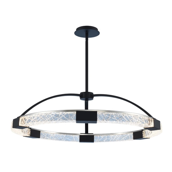 034851-051-FR001-Allegri Lighting-Athena - 32 Inch 48W LED Pendant Athena - 32 Inch 48W LED Pendant