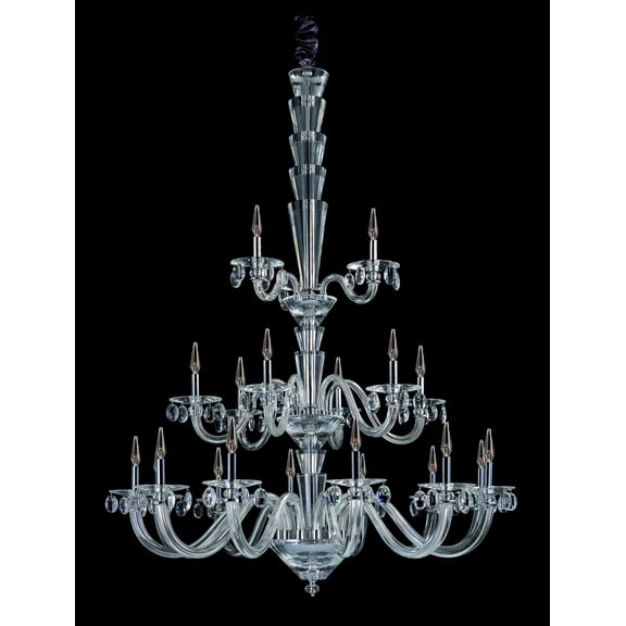Allegri Lighting - Fanshawe - Twenty-One Light Chandelier   Chrome Finish with