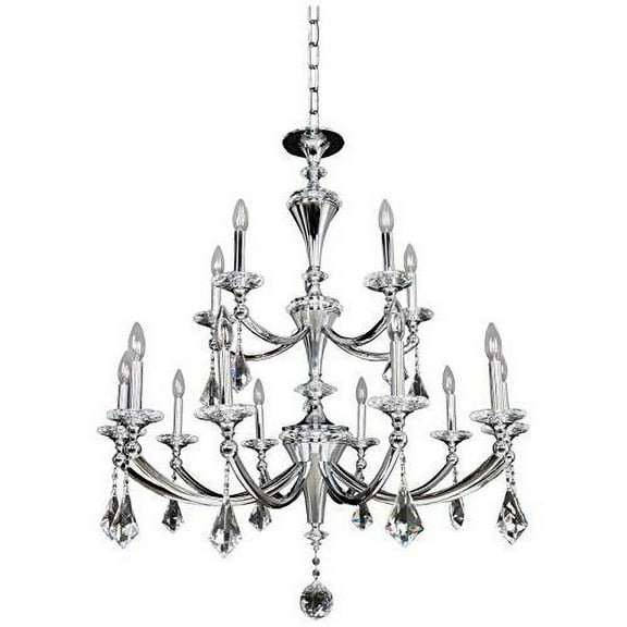 Allegri Floridia (10+5) Light 2 Tier Chandelier