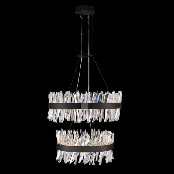 Glacier 2 Tier LED Pendant
