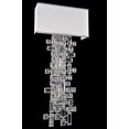 thumbnail image 1 of 027620-Allegri Lighting-Vermeer - Six Light Wall Bracket   Chrome Finish with Firenze Clear Crystal, 1 of 3