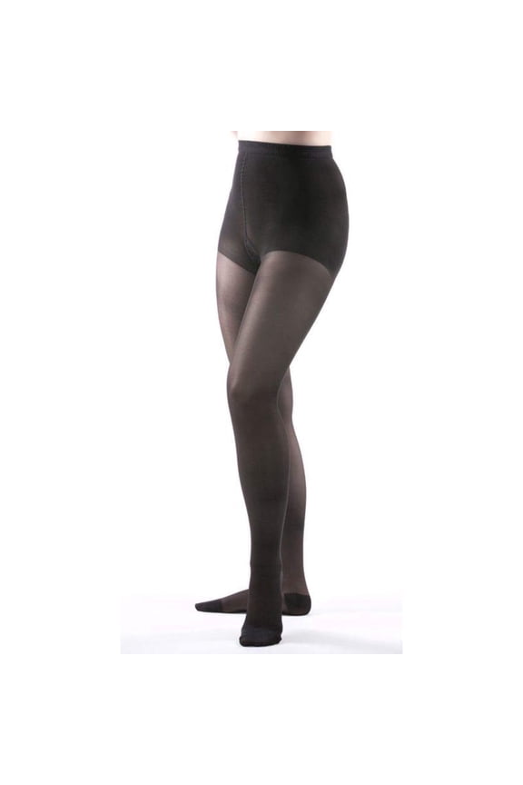 Allegro 20-30 mmHg Essential 33 Sheer Compression Pantyhose for Women – Closed Toe Support Hose, Light Control Top, Soft Waistband, All-Day Comfort