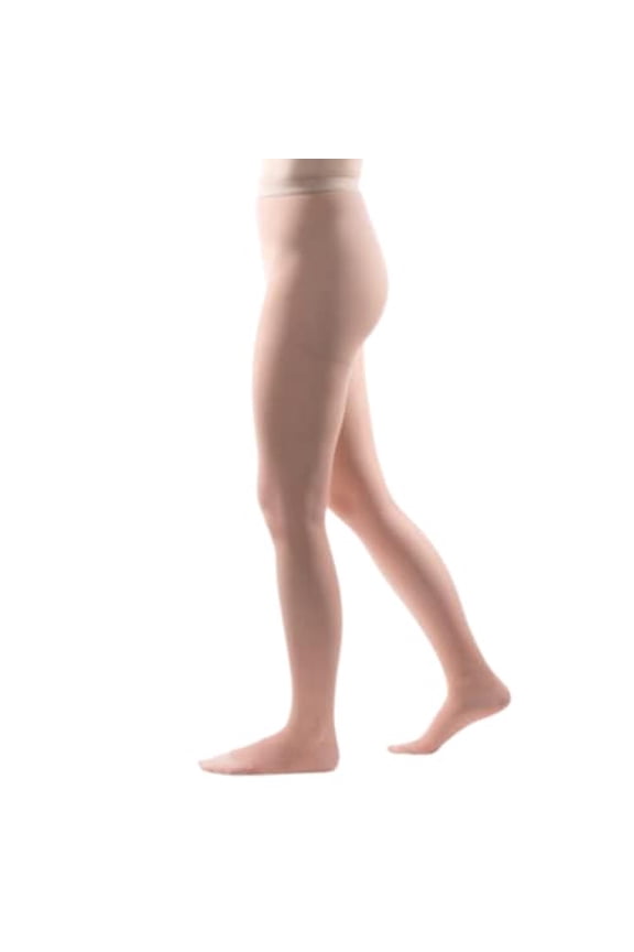 Allegro 20-30 mmHg Essential 33 Sheer Compression Pantyhose for Women – Closed Toe Support Hose, Light Control Top, Soft Waistband, All-Day Comfort