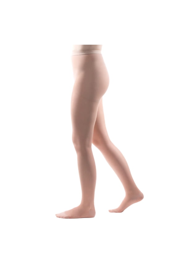 Allegro 20-30 mmHg Essential 33 Sheer Support Pantyhose (Nude) Queen Plus