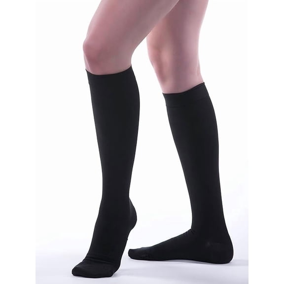 Allegro 20-30 mmHg Surgical 200/201 Knee High Compression Stockings - Unisex, Closed Toe, Knee High Support Stockings