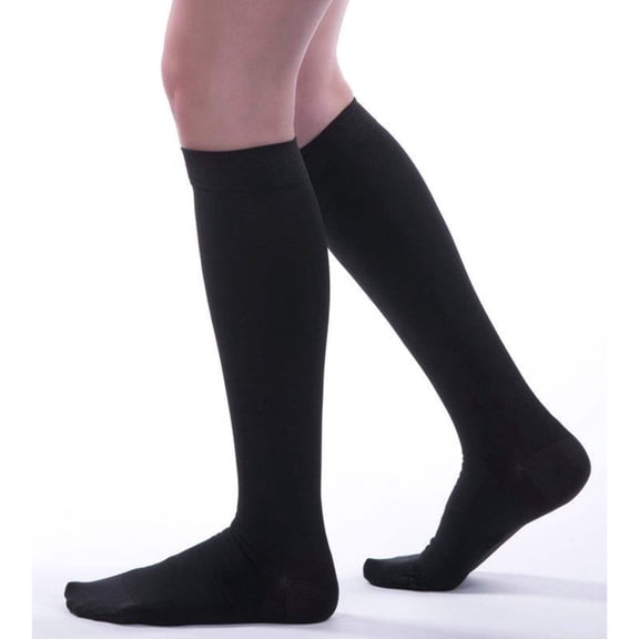 Allegro 30-40 mmHg Surgical 300/301 Knee High Stockings (Black) X-Large
