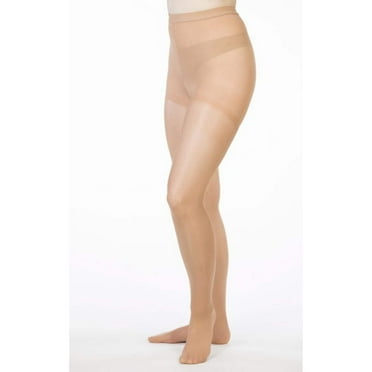 Allegro 8-15 mmHg Essential 83 Sheer Support Pantyhose (Nude) Queen Plus