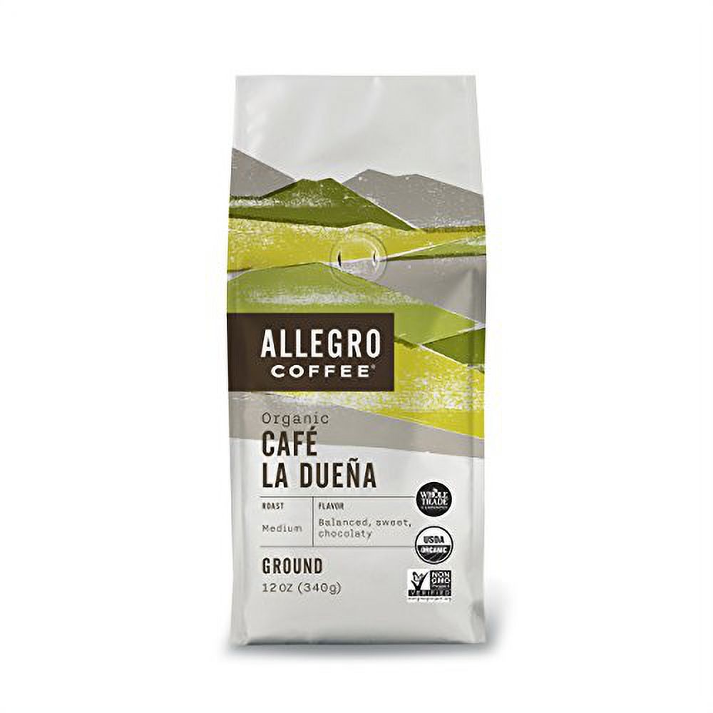 Allegro Coffee Organic Cafe La Duena Ground Coffee, 12 oz