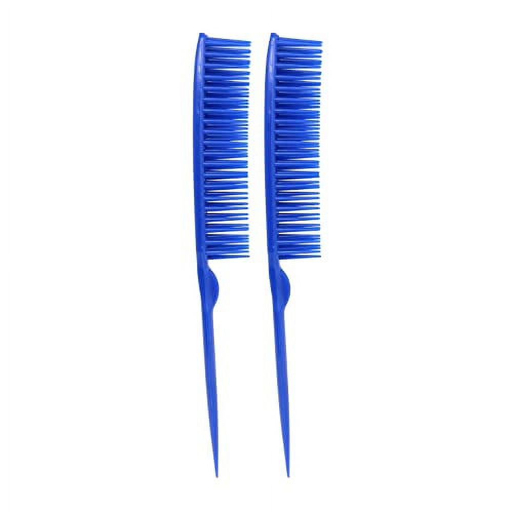 Allegro Combs 60 Parting 3Row Combs Styling Detangle Combs For Curly Hair Made In The Usa 2 Pcs