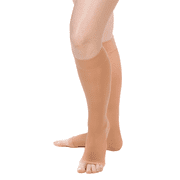 Allegro Essential Sheer Support Knee High 8-15 mmHg Compression Stockings, OT