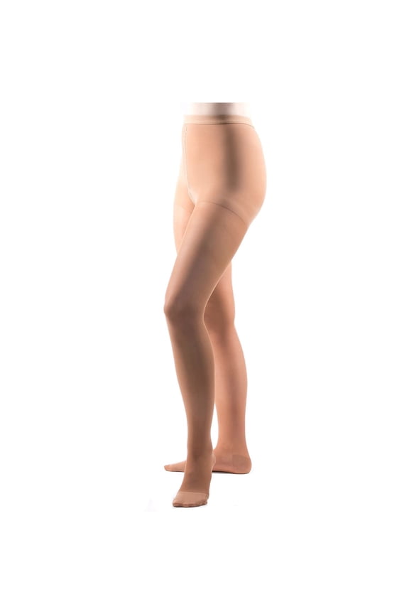 Allegro Essential Sheer Support Pantyhose 15-20 mmHg Compression Stockings