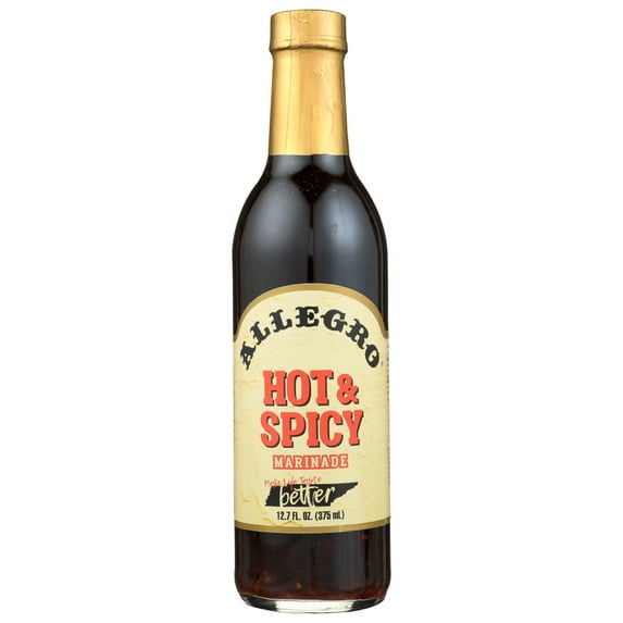 Allegro Hot & Spicy Marinade, 12.7 fl oz