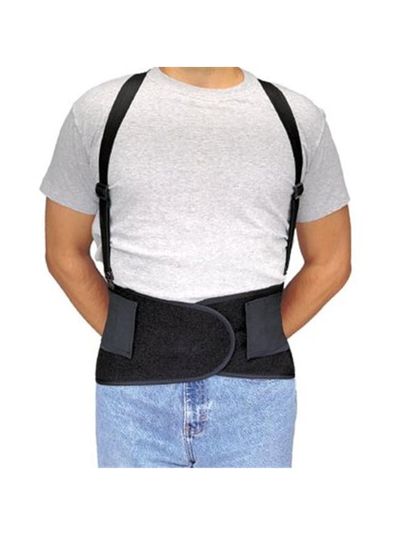 Back Support,XL,47in to 56in,Black 7176-04