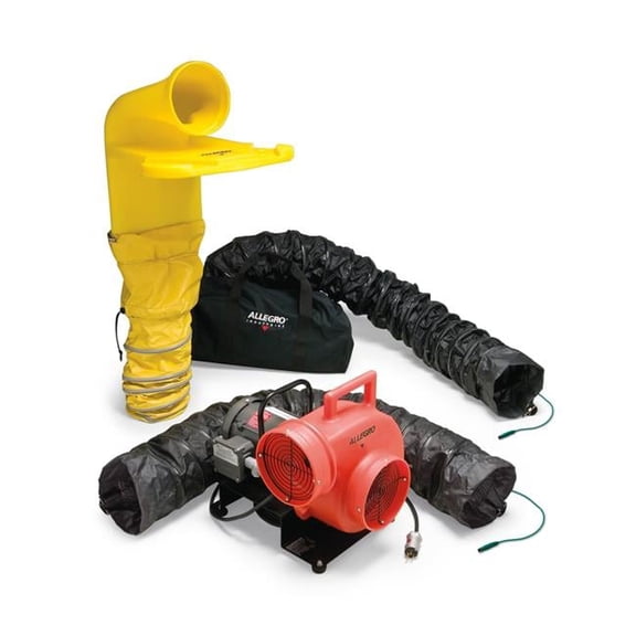 Allegro Industries 8 in. Heavy Duty Explosion-Proof 9503 Blower System