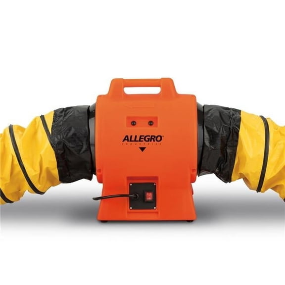 Allegro Industries 9539-08I 8 in. Axial AC Inline Booster Plastic Blower