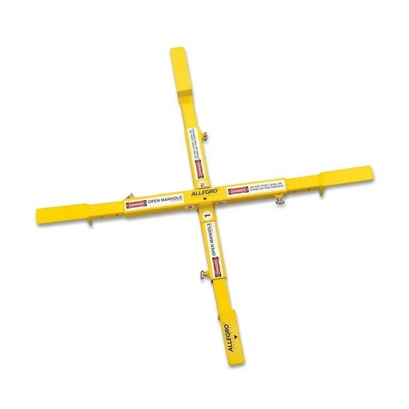 Allegro Industries  26 x 30 x 36 in. Adjustable Large Manhole Safety Cross