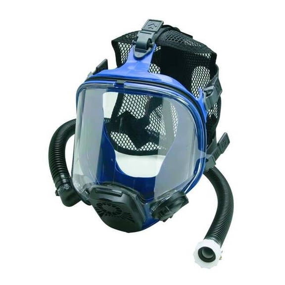 Full Face Respirator, 9902, Not Rated, Size, M 0 Cartridges Included