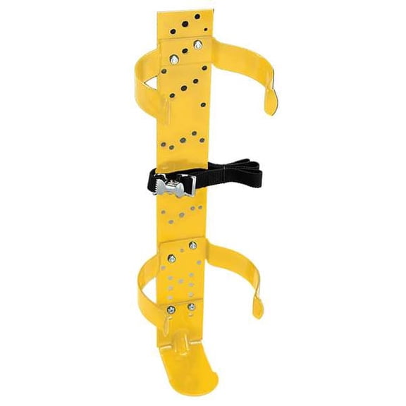 Allegro Industries SCBA Bracket,Yellow 4111-05