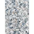 thumbnail image 1 of Allegro Light Grey 7'10" x 10' Modern Rectangle Area Rug, 1 of 3