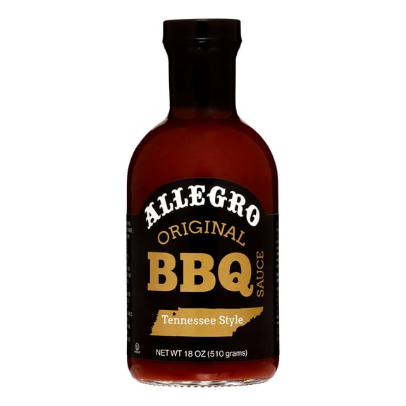 Allegro Original Tennessee Style BBQ Sauce, 18 fl oz bottle
