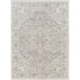 thumbnail image 1 of Allegro Taupe 5'3" x 7' Traditional Rectangle Area Rug, 1 of 3
