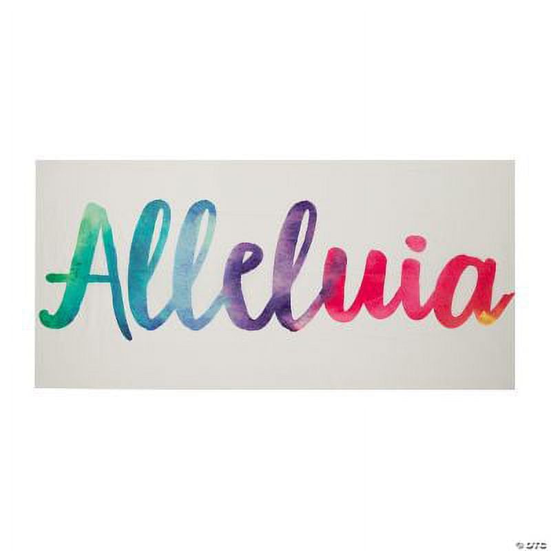 Alleluia Banner - Medium, Easter, Party Decor, 1 Piece - Walmart.com