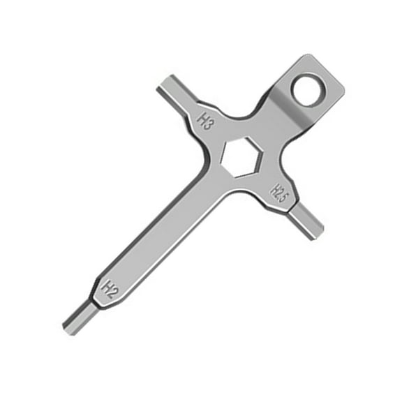 Allen 3mm 4mm 3/16 Slotted Screwdriver Multifunctional Hexagon Spanner Hand Tool for Tripod Head Tool Camera