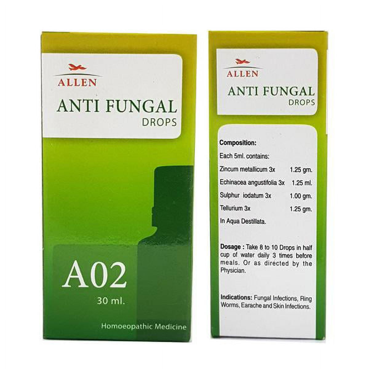 Allen A02 Anti Fungal Drop 30 ml