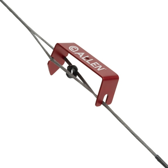 Allen 3/16" Peep Sight Installation Kit, No Bow Press Needed, Red