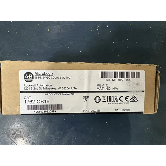 Allen Bradley 1762-OB16 MicroLogix 24VDC OUTPUT Module 1762OB16 NEW Sealed