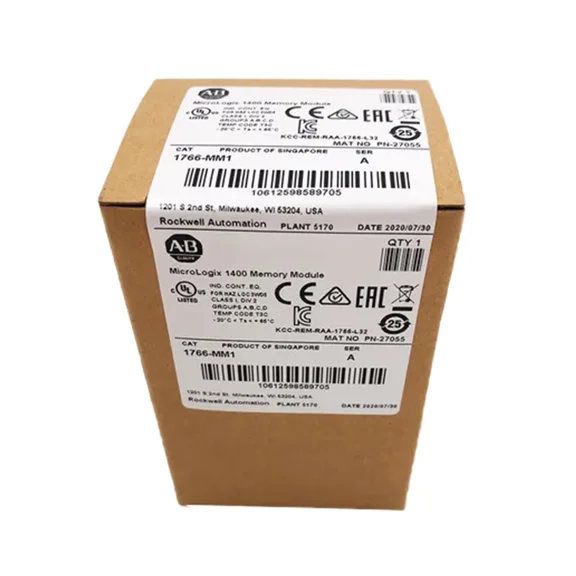 Allen-Bradley 1766-MM1 MicroLogix 1400 Memory Module New Factory Sealed