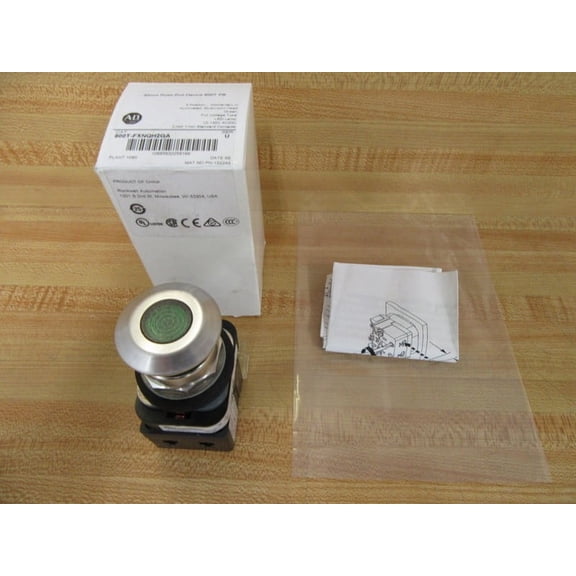 Allen Bradley 800T-FXNQH2GA Push Pull Switch W/800T-XA