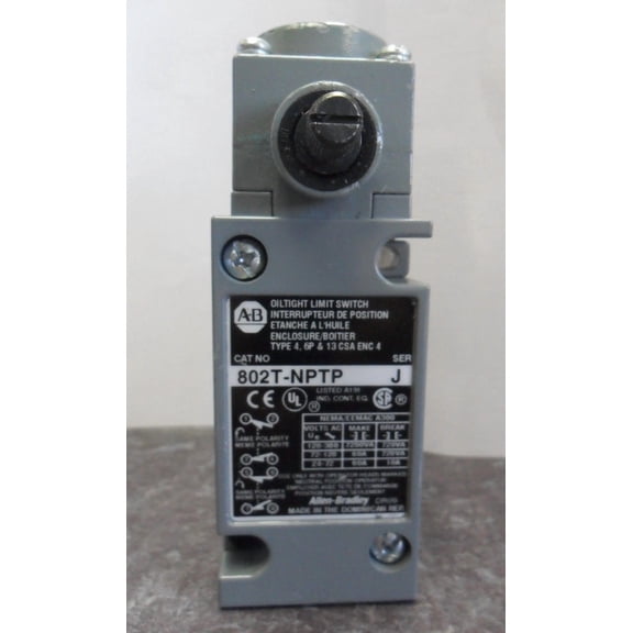 Allen-Bradley 802T-NPTP Oil Tight Limit Switch