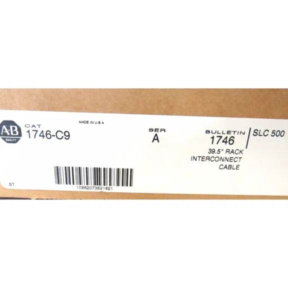 Allen Bradley AB 1746-C9 NEW Sealed 1746C9 INTERCONNECT CABLE SER.A