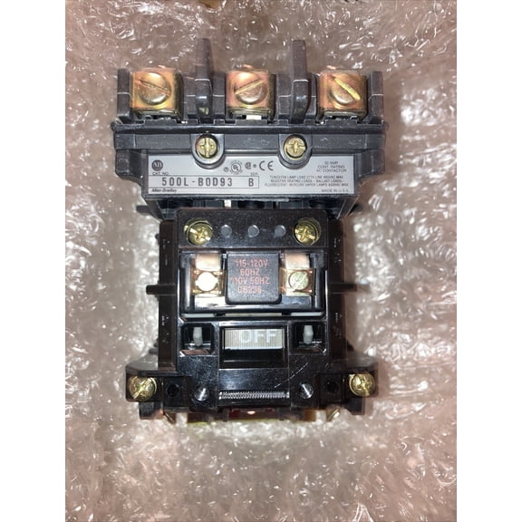 Allen Bradley, AC Lighting Contactor, 500L-BOD93