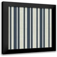 thumbnail image 1 of Allen, Candace 12x12 Black Modern Framed Museum Art Print Titled - Nautical Navy Stripe 1, 1 of 5