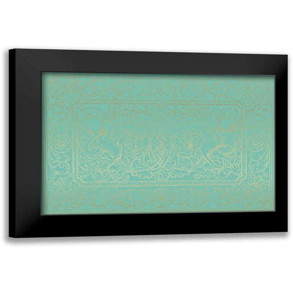Allen, Candace 14x11 Black Modern Framed Museum Art Print Titled - Chinois Pattern 2