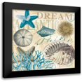 thumbnail image 1 of Allen, Candace 15x15 Black Modern Framed Museum Art Print Titled - Dream Shells R1, 1 of 5