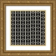 thumbnail image 1 of Allen, Candace 15x15 Gold Ornate Wood Framed with Double Matting Museum Art Print Titled - Geo Gem Pearls 2, 1 of 4