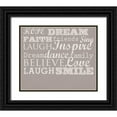 thumbnail image 1 of Allen, Candace 17x15 Black Ornate Wood Framed with Double Matting Museum Art Print Titled - Taupe Inspire 1 LulaB, 1 of 4