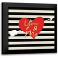 thumbnail image 1 of Allen, Candace 20x20 Black Modern Framed Museum Art Print Titled - Valentines Day Heart 2, 1 of 5