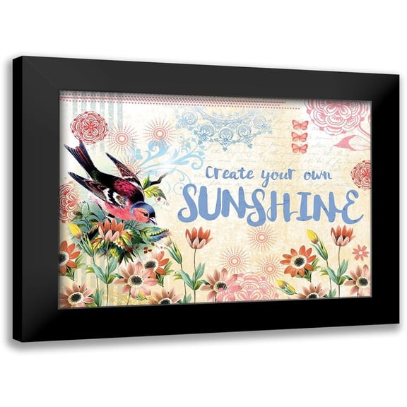 Allen, Candace 24x18 Black Modern Framed Museum Art Print Titled - Sunshine Day
