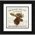 thumbnail image 1 of Allen, Candace 27x26 Black Ornate Wood Framed with Double Matting Museum Art Print Titled - Moose Lodge, 1 of 4