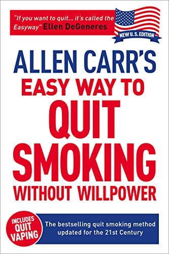 Pre-Owned Allen Carrs Easy Way to Quit Smoking Without Willpower - Incudes Vaping: The best-selling quit smoking method updated for the 21st century Paperback Carr, John Dicey